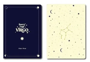 PACK 2 CUADERNOS GRAPADOS A6 HORÓSCOPO NEGRO - VIRGO