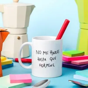 Taza Mug "No me Hables" la de Girona