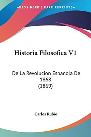 HISTORIA FILOSOFICA V1
