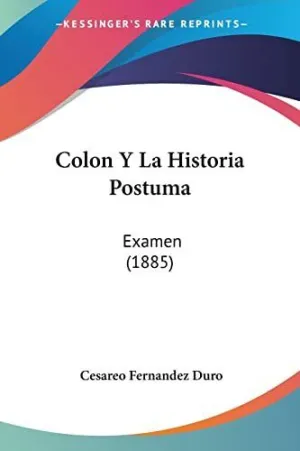 Colon y la Historia Postuma