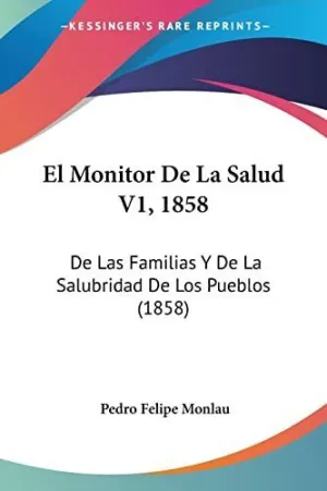 EL MONITOR DE LA SALUD V1, 1858