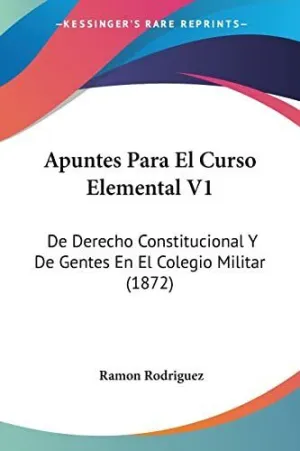 APUNTES PARA EL CURSO ELEMENTAL V1