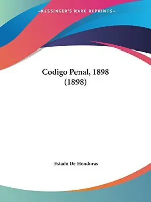 Codigo Penal, 1898 (1898)