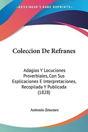 COLECCION DE REFRANES