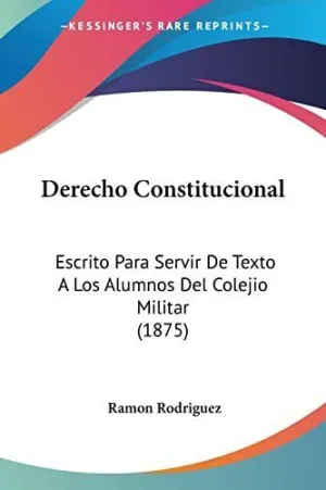 DERECHO CONSTITUCIONAL