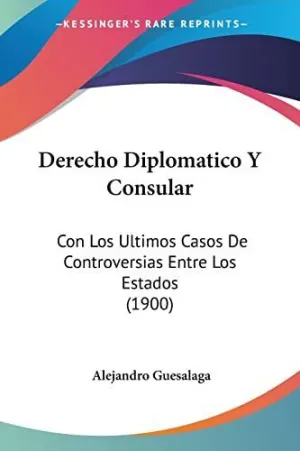 Derecho Diplomatico y Consular