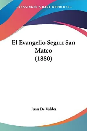 EL EVANGELIO SEGUN SAN MATEO (1880)