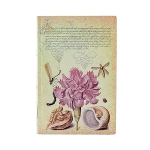 CUADERNO / CLAVEL ROSA - SERIE FASCINANTE BOTÁNICA / MINI / FLEXI