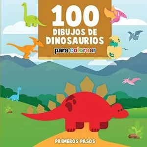 100 Dibujos de Dinosaurios para Colorear