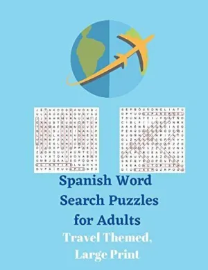 Spanish Word Search Puzzles For Adults