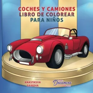 Coches y Camiones Libro de Colorear para Niños