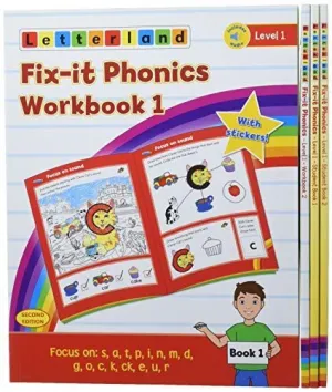 Fix-It Phonics - Level 1 - Student Pack (2Nd Edition)