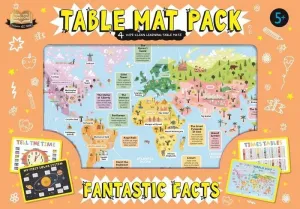 TABLE MAT PACK: FANTASTIC FACTS (5+)
