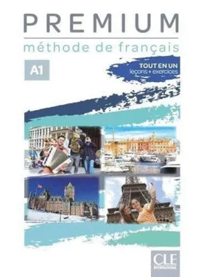 PREMIUM: MÉTHODE DE FRANÇAIS - NIVEAU A1 - LIVRE + CAHIER D´ACTIVITÉS + AUDIO TÉLÉCHARGEABLE EN LIGN