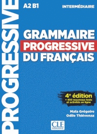 GRAMMAIRE PROGRESSIVE DU FRANÇAIS - NIVEAU INTERMÉDIAIRE A2-B1  (LIVRE + CD)
