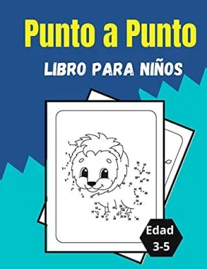 Punto a Punto Libro para Niños Edad 3-5