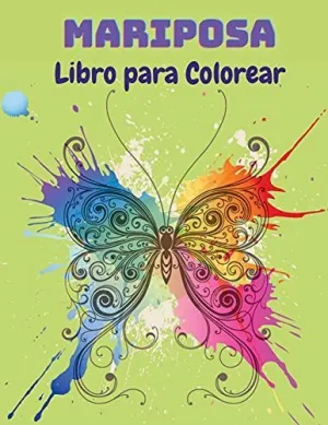 Mariposa Libro para Colorear