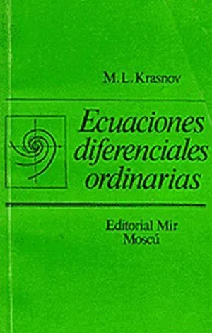 ECUACIONES DIFERENCIALES ORDINARIAS