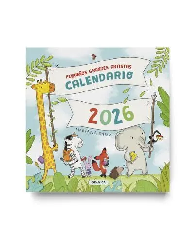 Calendario 2026 Peque?Os Grandes Artistas de Pared