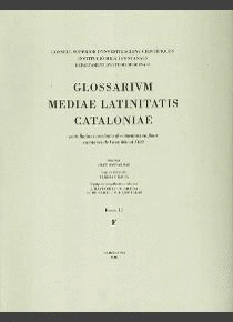 GLOSSARIUM MEDIAE LATINITATIS CATALONIAE. FASC. 11. FABA-FUTURE