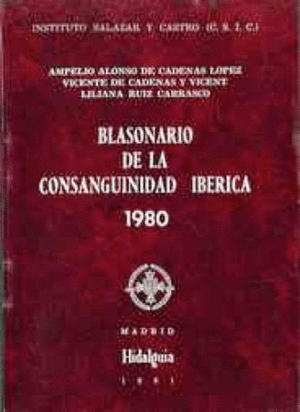 BLASONARIO DE LA CONSANGUINIDAD IBERICA 1980