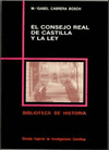 EL CONSEJO REAL DE CASTILLA Y LA LEY