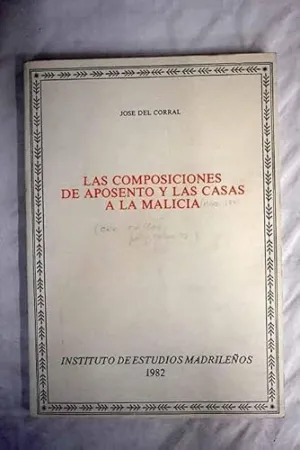 COMPOSICIONES DE APOSENTO Y CASAS A LA MALICIA