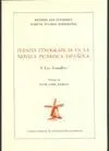 FUENTES ETNOGRAFICAS EN LA NOVELA PICARESCA ESPAÑOLA. VOL. I: LOS LAZARILLOS