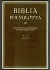 BIBLIA POLYGLOTTA MATRITENSIA. SERIE IV. TARGUM PALAESTINENSE IN PENTATEUCHUM. L. 1 GÉNESIS