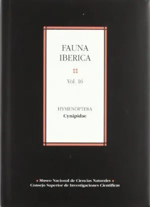 FAUNA IBÉRICA. VOL. 16. HYMENOPTERA: CYNIPIDAE