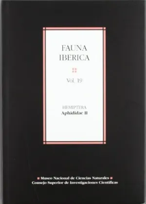 FAUNA IBÉRICA. VOL. 19. HEMIPTERA: APHIDIDAE II