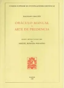 ORÁCULO MANUAL Y ARTE DE PRUDENCIA ORÁCULO MANUAL Y ARTE DE PRUDENCIA