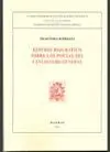 ESTUDIO BIOGRAFICO SOBRE LOS POETAS DEL CANCIONERO GENERAL