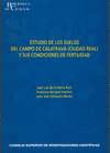 ESTUDIO DE LOS SUELOS DEL CAMPO DE CALATRAVA (CIUDAD REAL) Y SUS CONDICIONES DE FERTILIDAD