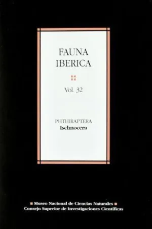 FAUNA IBÉRICA. VOL. 32. PHTHIRAPTERA ISCHNOCERA