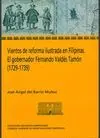 VIENTOS DE REFORMA ILUSTRADA EN FILIPINAS. EL GOBERNADOR FERNANDO VALDÉS TAMÓN (1729-1739)