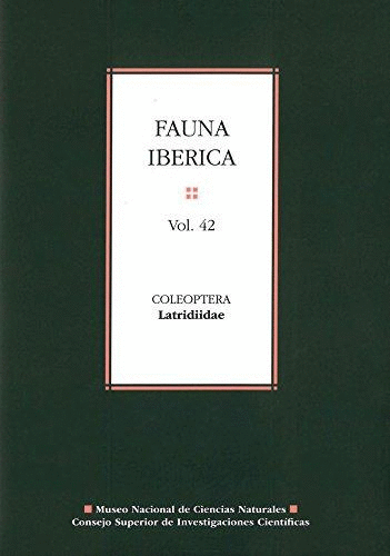 FAUNA IBÉRICA.VOL. 42: COLEOPTERA LATRIDIIDAE