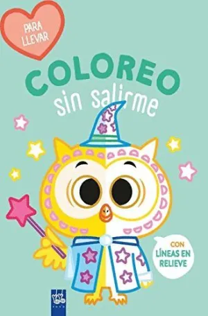 COLOREO SIN SALIRME (PARA LLEVAR). BÚHO