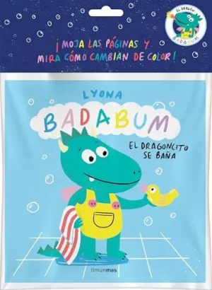 DRAGONCITO SE BAÑA. LIBRO BAÑO