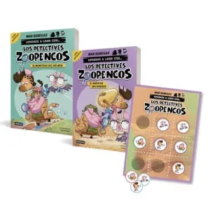 PACK ZOOPENCOS TRES EN RAYA 2024