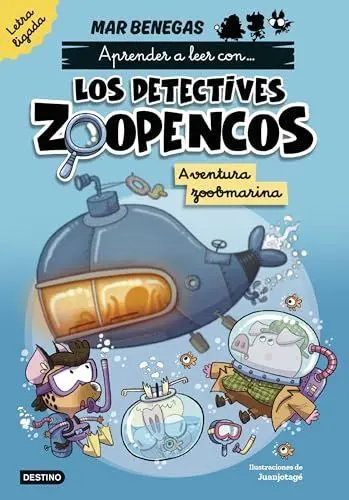 Aprender a Leer con... Los Detectives Zoopencos. Letra Ligada 1. Aventura Zoobma