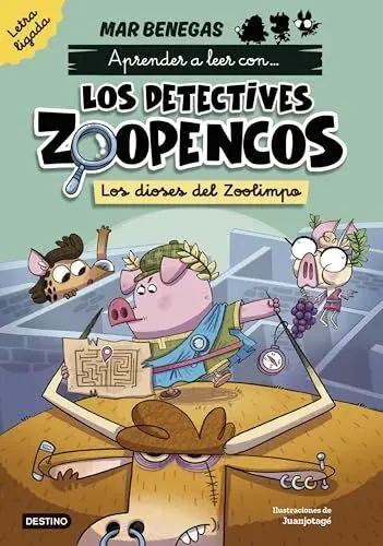 Aprender a Leer con... Los Detectives Zoopencos Letra Ligada 2. Los Dioses del Z