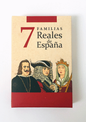 BARAJA 7 FAMILIAS REALES DE ESPAÑA.