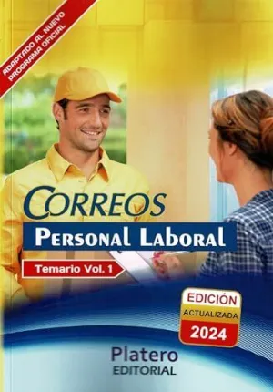 Correos Temario 2024 Vol 1