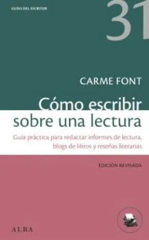 CÓMO ESCRIBIR SOBRE UNA    LECTURA