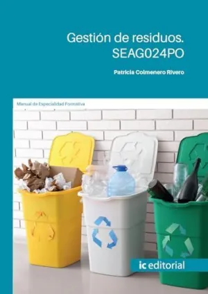 LIBROS DE GESTIÓN DE RESIDUOS. SEAG024PO LIBROS DE GESTIÓN DE RESIDUOS. SEAG024PO