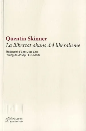 LA LLIBERTAT ABANS DEL LIBERALISME