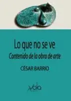 LO QUE NO SE VE: <BR>