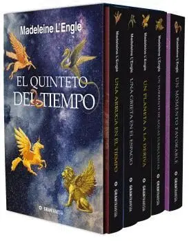 EL QUINTETO DEL TIEMPO (ESTUCHE 5 VOLS: UNA ARRUGA EN EL TIEMPO - UNA GRIETA EN EL ESPACIO - UN PLAN