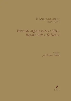 VERSOS DE ÓRGANO PARA LA MISA, REGINA CAELI Y TE DEUM